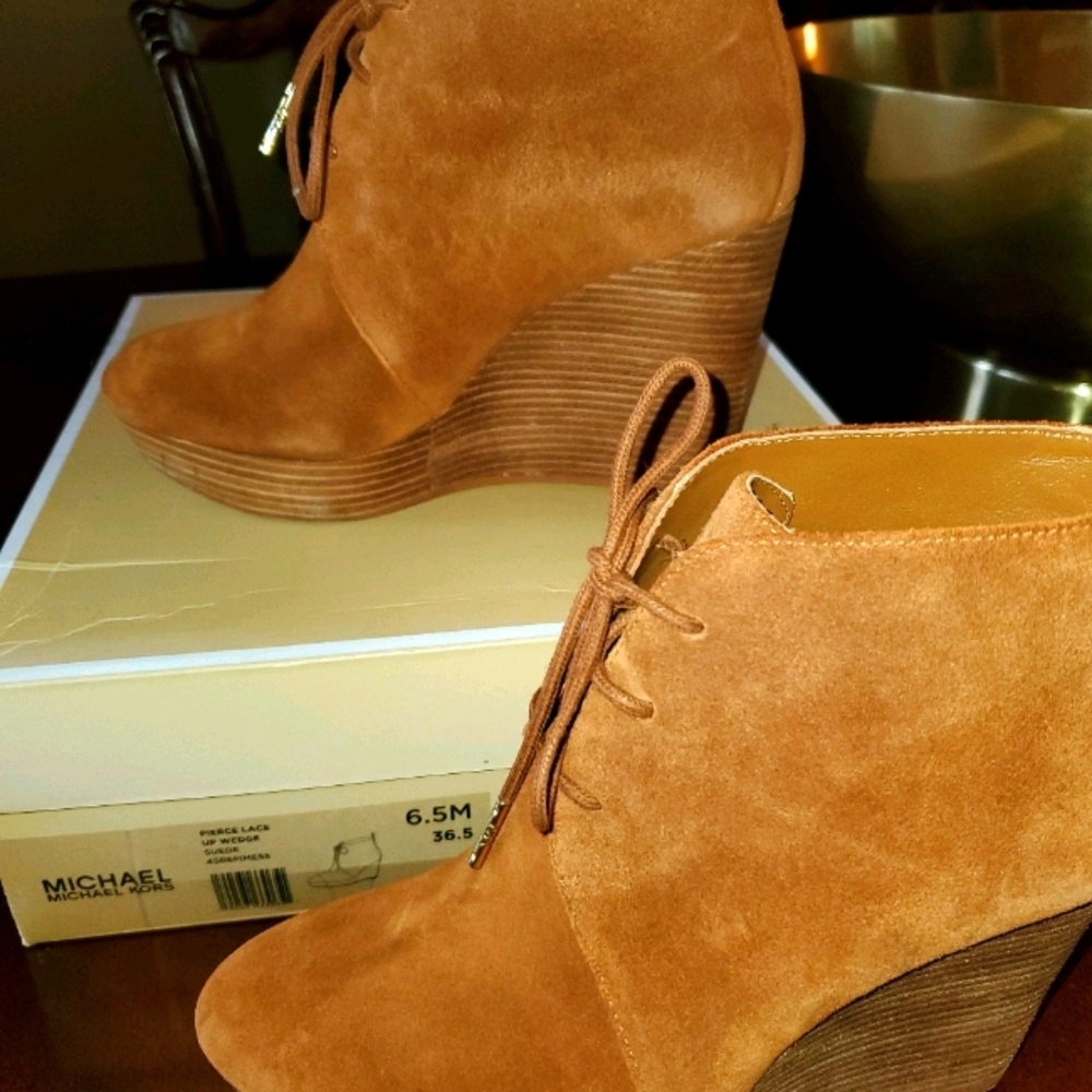Used, Authentic  Michael Kors Wedge